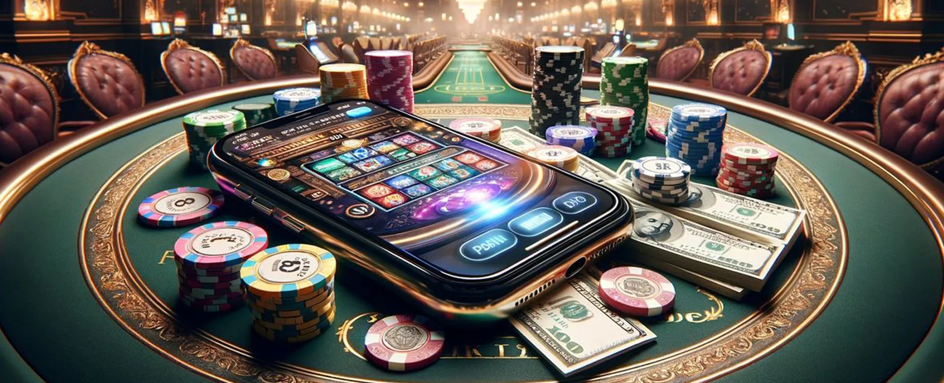 8k8 Login background image showing a vibrant online casino environment